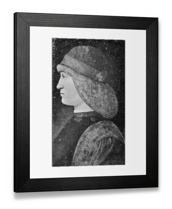 Framed Print : Portrait of Filippo Maria Visconti Framed Print : Portrait of Filippo Maria Visconti
