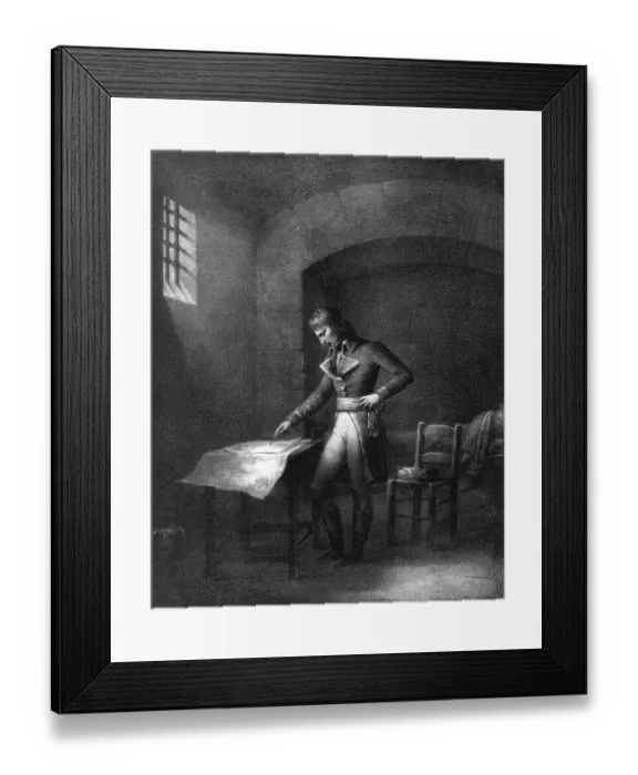 Framed Print : Portrait of Young Napoleon Bonaparte Framed Print : Portrait of Young Napoleon Bonaparte