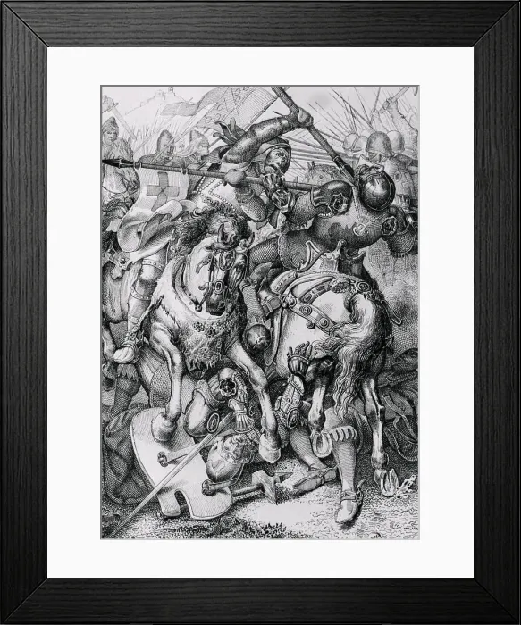 Framed Print : Teutonic Knights