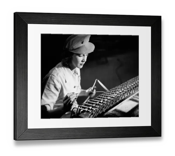 Framed Print : Mary Spencer Holding Blowtorch Framed Print : Mary Spencer Holding Blowtorch