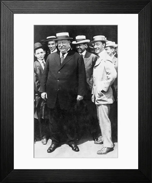 Framed Print : William Howard Taft Smiling Framed Print : William Howard Taft Smiling