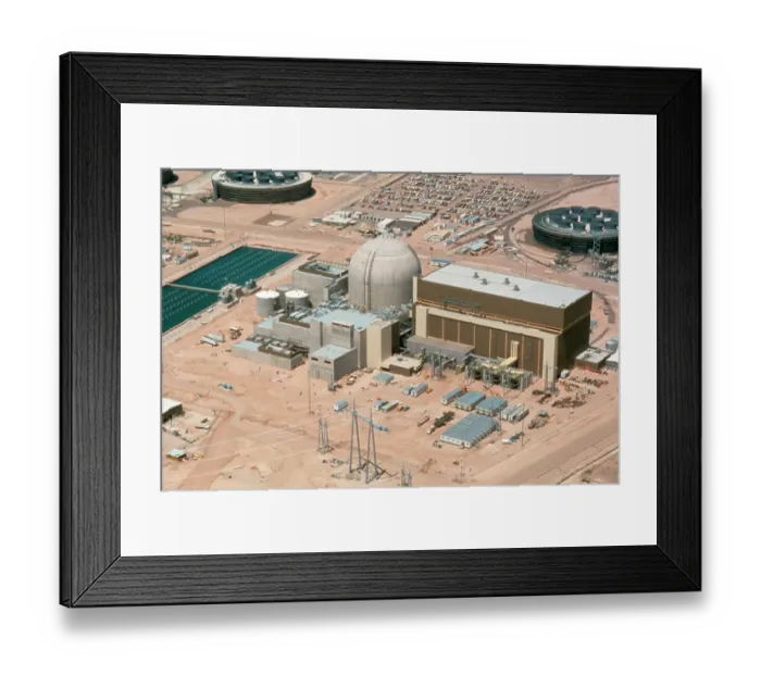 Framed Print : Palo Verde Nuclear Reactor Framed Print : Palo Verde Nuclear Reactor