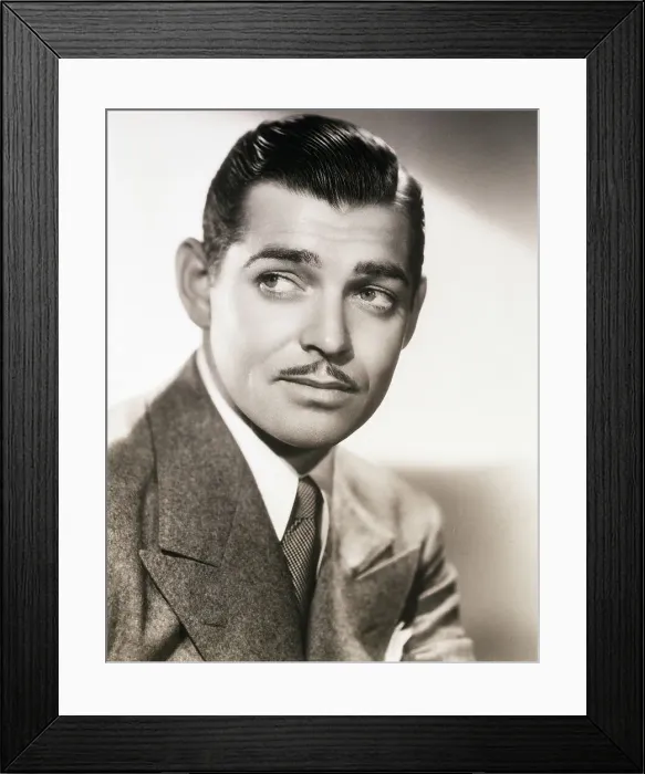 Framed Print : Clark Gable Framed Print : Clark Gable