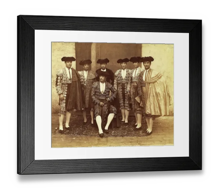 Framed Print : Matador and His Assistants Framed Print : Matador and His Assistants