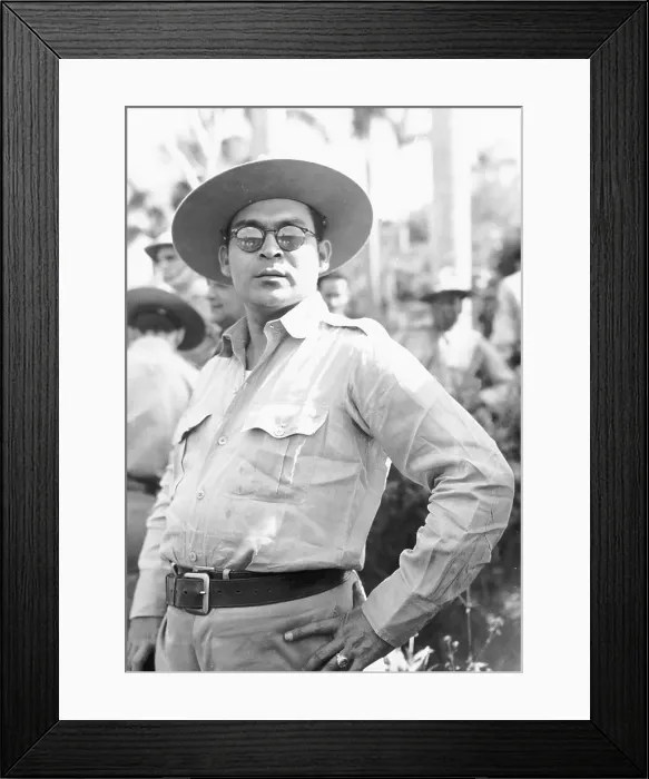 Framed Print : Portrait Of Fulgencio Batista Framed Print : Portrait Of Fulgencio Batista
