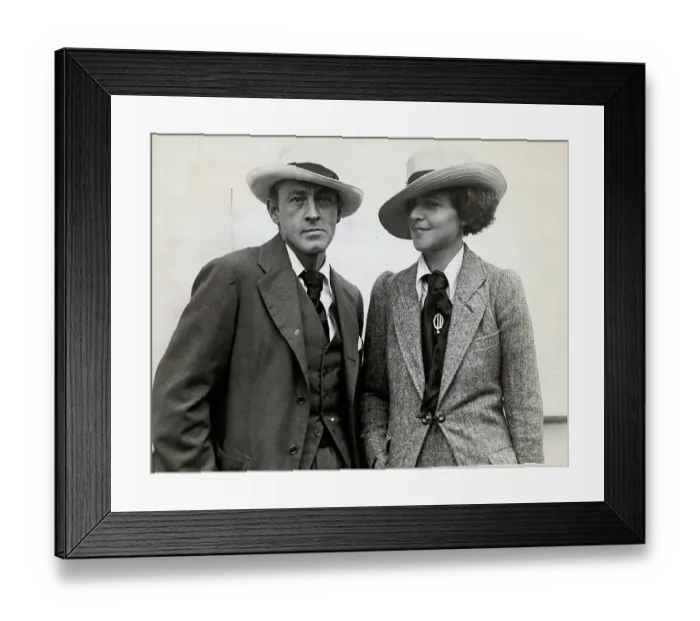 Framed Print : John Barrymore W / Michael Strange Framed Print : John Barrymore W / Michael Strange