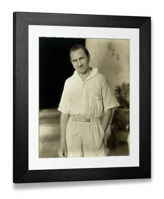 Framed Print : Rudolf Friml Standing W / Hand In Pocket Framed Print : Rudolf Friml Standing W / Hand In Pocket