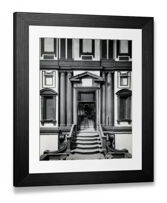 Framed Print : Entrance to the Medicean-Laurentian Library Framed Print : Entrance to the Medicean-Laurentian Library