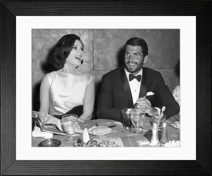 Framed Print : Lynda Bird Johnson And George Hamilton Framed Print : Lynda Bird Johnson And George Hamilton