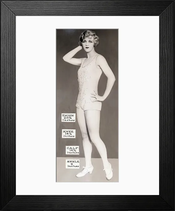 Framed Print : Woman W / Prettiest Legs  /  Contest Winner