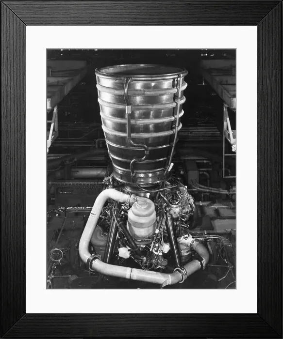 Framed Print : Large Engine For Rocket