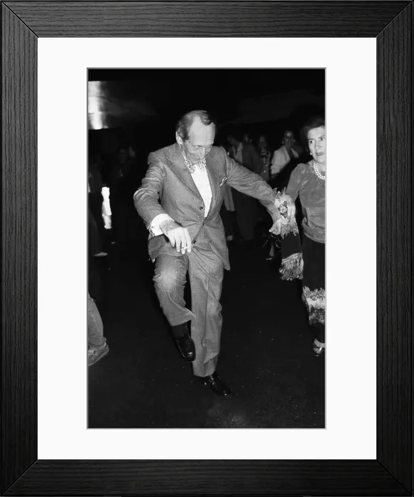 Framed Print : Vladimir Horowitz Dancing Framed Print : Vladimir Horowitz Dancing