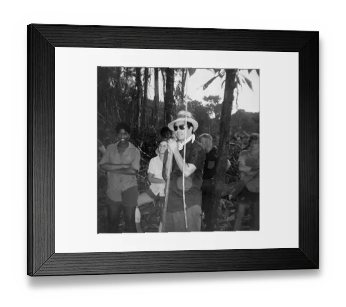 Framed Print : Jim Jones with His Followers Framed Print : Jim Jones with His Followers