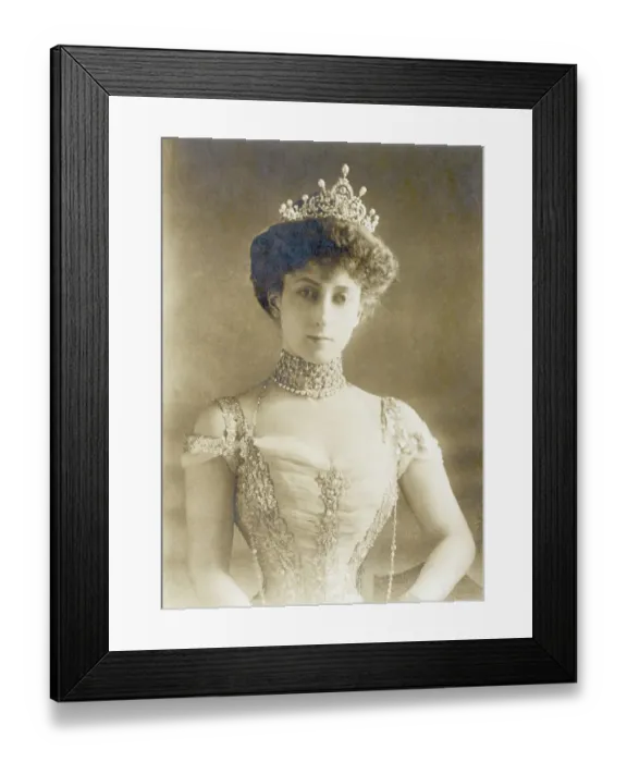 Framed Print : Formal Portrait Of Queen Maud Of Norway Framed Print : Formal Portrait Of Queen Maud Of Norway