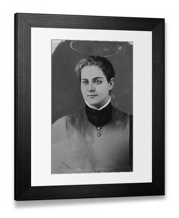 Framed Print : Portrait of Jane Toppan Framed Print : Portrait of Jane Toppan