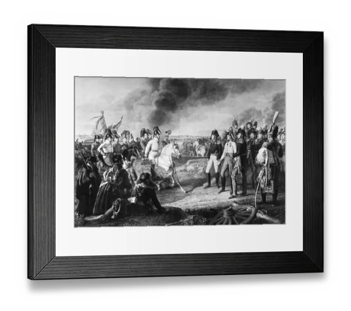 Framed Print : War Generals and Soldiers on Battle Scene Framed Print : War Generals and Soldiers on Battle Scene