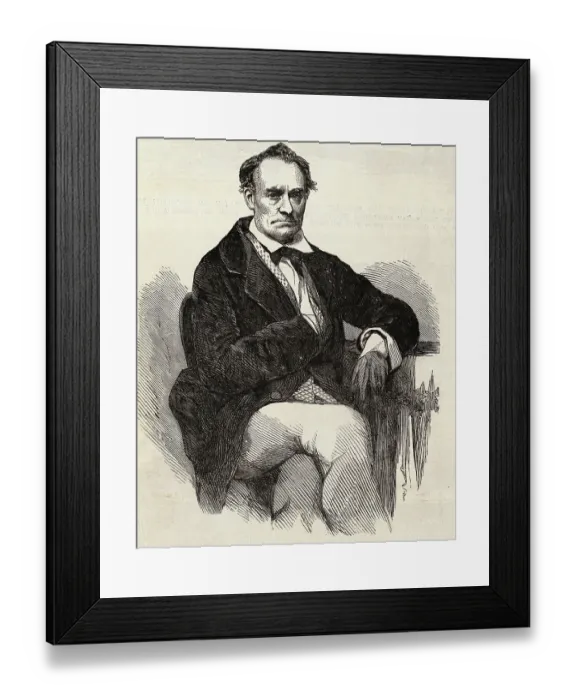 Framed Print : Thomas D. Rice as Jim Crow Framed Print : Thomas D. Rice as Jim Crow