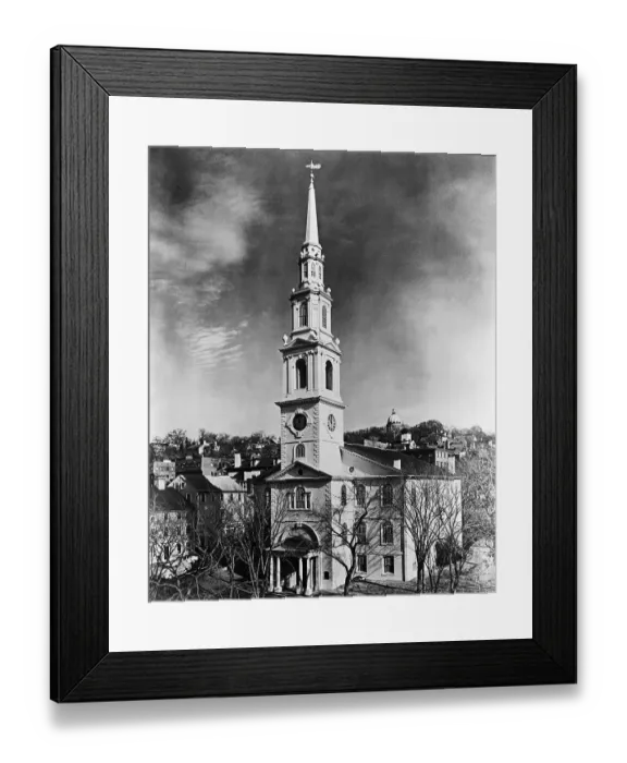 Framed Print : First Baptist Church Framed Print : First Baptist Church