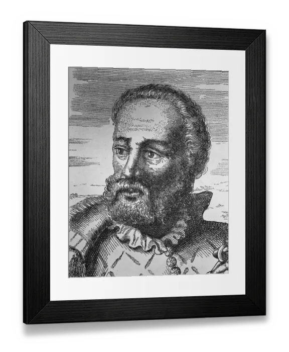 Framed Print : Portrait of Ferdinand Magellan Framed Print : Portrait of Ferdinand Magellan