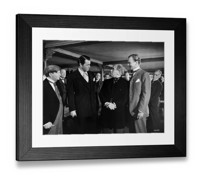 Framed Print : Orson Welles and Costars in Scene of Citizen Kane Framed Print : Orson Welles and Costars in Scene of Citizen Kane