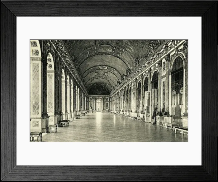 Framed Print : The Hall of Mirrors at Versailles Framed Print : The Hall of Mirrors at Versailles