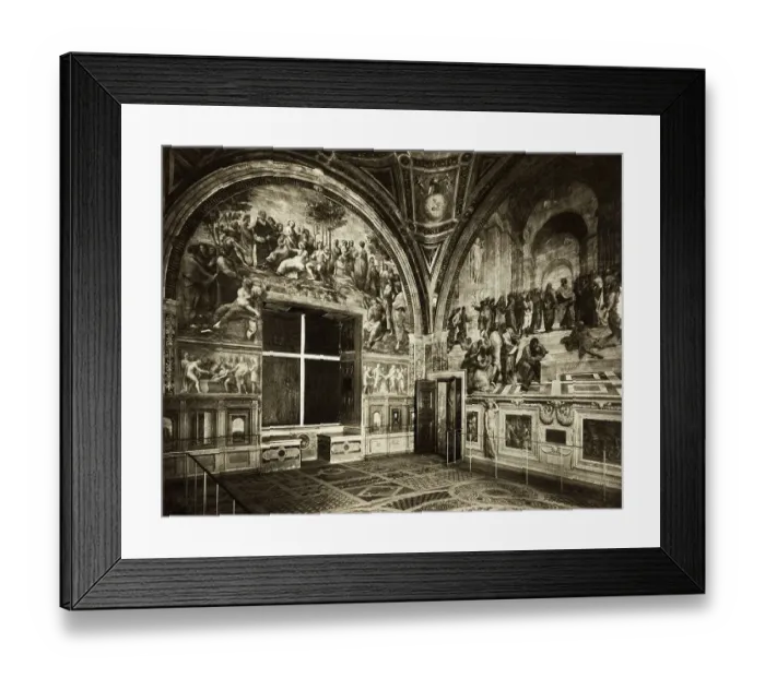 Framed Print : Palazzo Vaticano Designed by Raffaello Sanzio Framed Print : Palazzo Vaticano Designed by Raffaello Sanzio