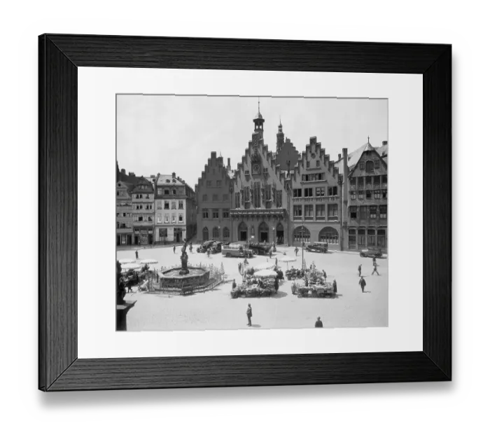 Framed Print : View of Roemer Sqaure Framed Print : View of Roemer Sqaure