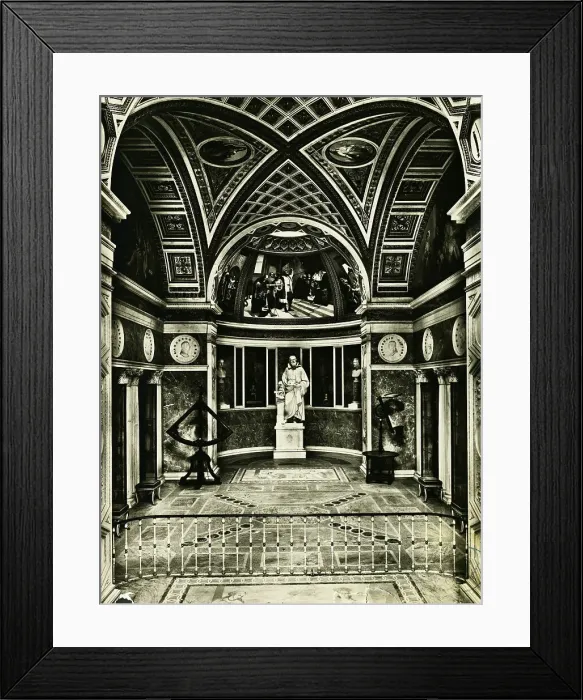 Framed Print : Tribuna di Galilieo Interior Framed Print : Tribuna di Galilieo Interior