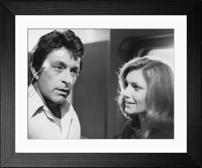 Framed Print : Susan Sullivan Talking with Electroded Bill Bixby Framed Print : Susan Sullivan Talking with Electroded Bill Bixby