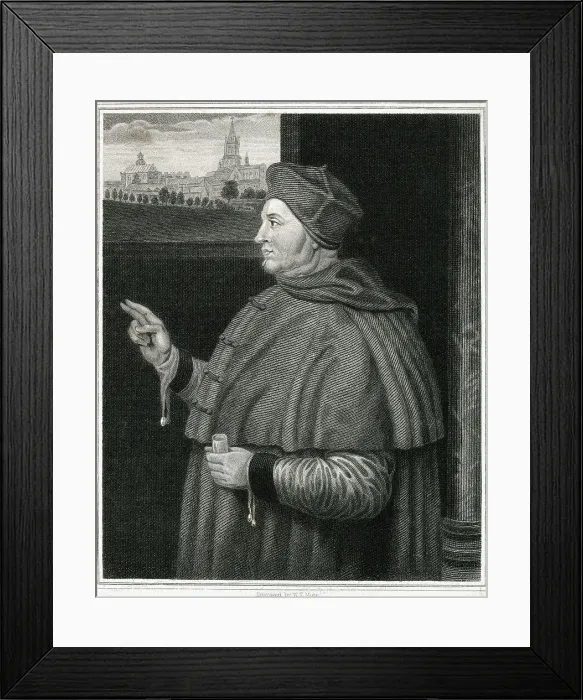 Framed Print : Side View of Cardinal Wolsey Framed Print : Side View of Cardinal Wolsey