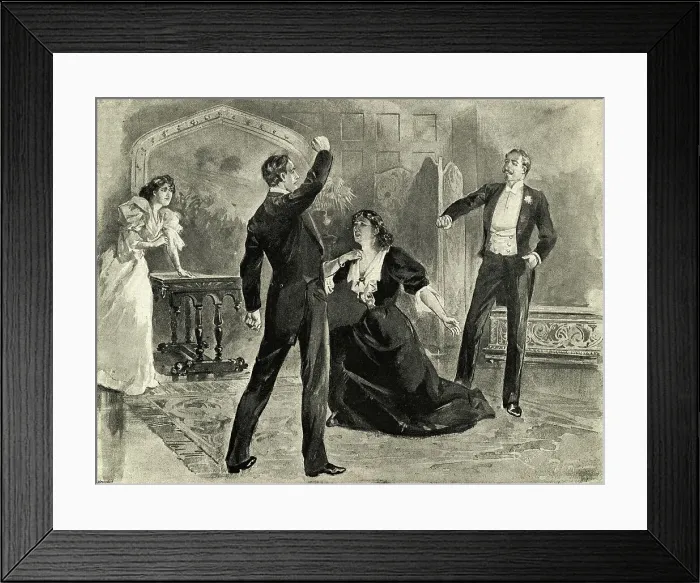 Framed Print : Scene from A Woman of No Importance