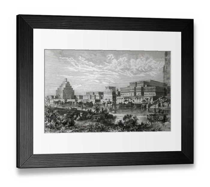 Framed Print : Assyrian Capital Framed Print : Assyrian Capital