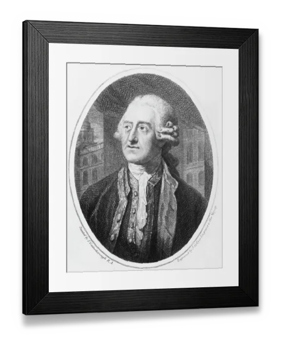 Framed Print : The Earl of Sandwich Framed Print : The Earl of Sandwich
