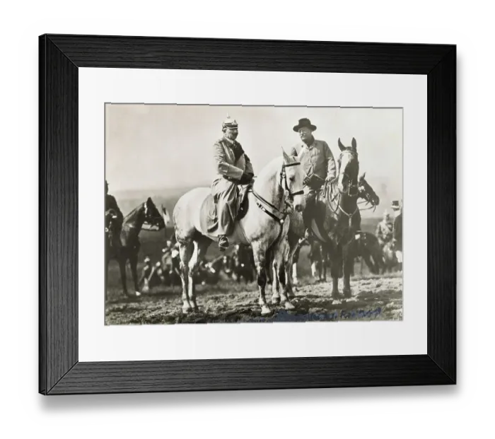Framed Print : Kaiser Wilhelm and Theodore Roosevelt Framed Print : Kaiser Wilhelm and Theodore Roosevelt