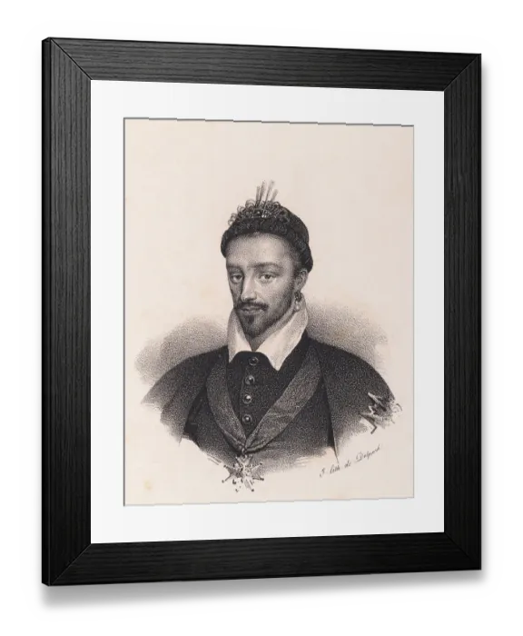 Framed Print : Portrait of King Henry III Framed Print : Portrait of King Henry III