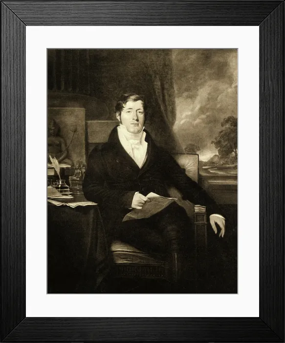 Framed Print : Sir Thomas Stamford Framed Print : Sir Thomas Stamford
