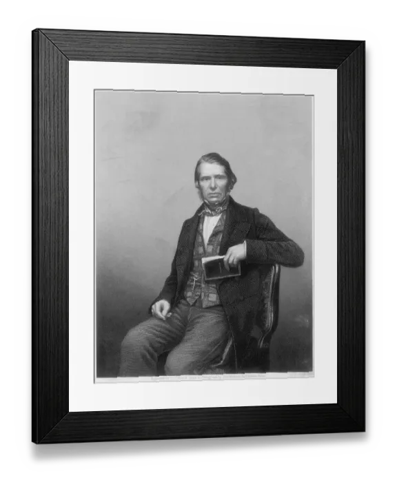 Framed Print : Portrait of Sir Charles Edward F. Trevelyan Framed Print : Portrait of Sir Charles Edward F. Trevelyan