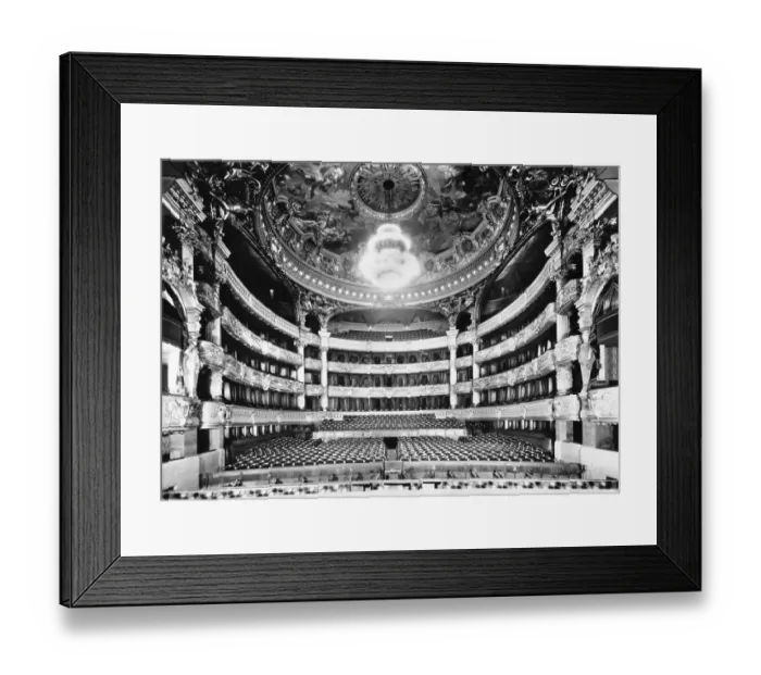Framed Print : Auditorium of Paris Opera Framed Print : Auditorium of Paris Opera