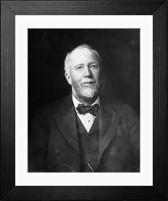 Framed Print : Meatpacker Gustavus Franklin Swift Framed Print : Meatpacker Gustavus Franklin Swift