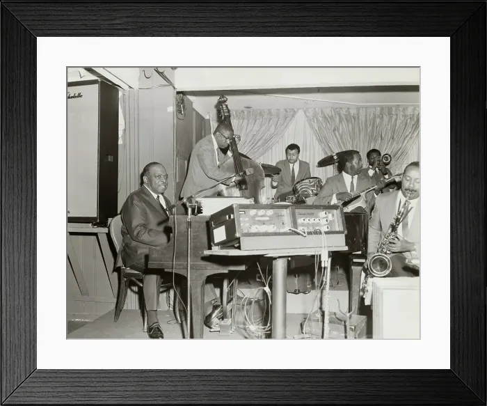 Framed Print : Count Basie and His Orchestra Framed Print : Count Basie and His Orchestra