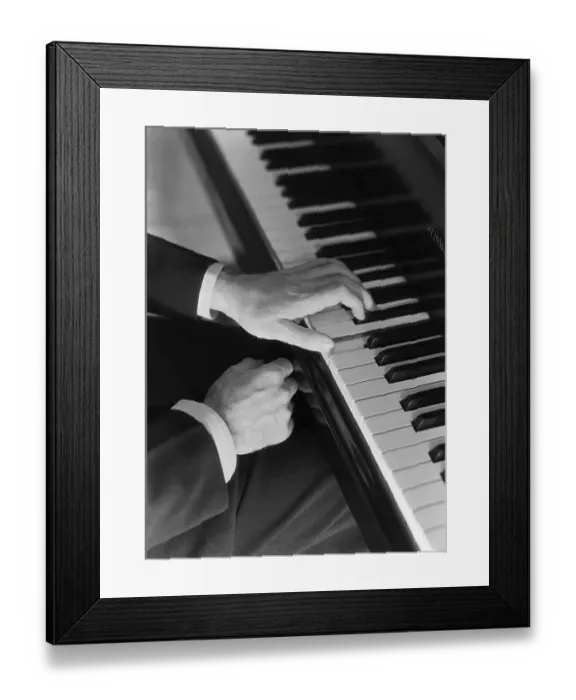Framed Print : George Gershwin Playing Piano Framed Print : George Gershwin Playing Piano