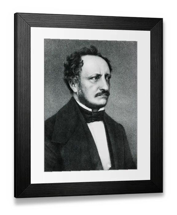 Framed Print : Johannes Peter Mueller (1801-1858) Framed Print : Johannes Peter Mueller (1801-1858)