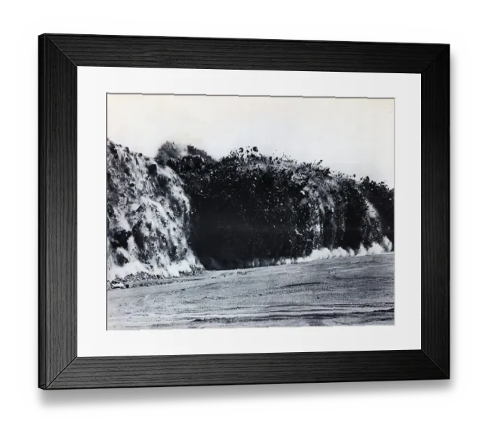 Framed Print : Explosion On The Ground Framed Print : Explosion On The Ground