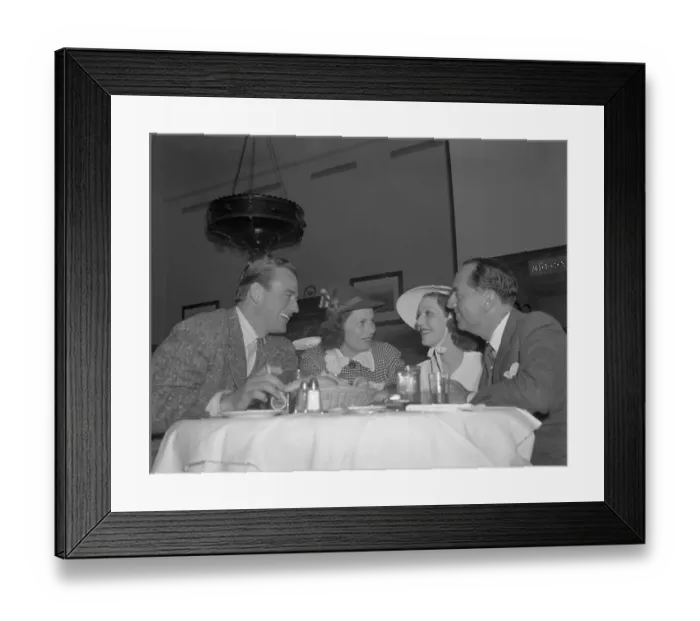 Framed Print : John Wayne and Wife Framed Print : John Wayne and Wife
