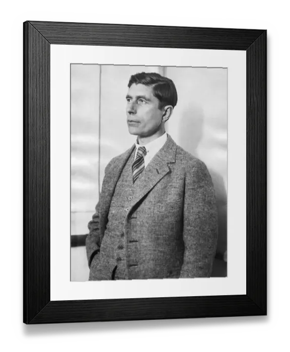 Framed Print : Portrait of Danish Explorer Knud Rasmussen Framed Print : Portrait of Danish Explorer Knud Rasmussen