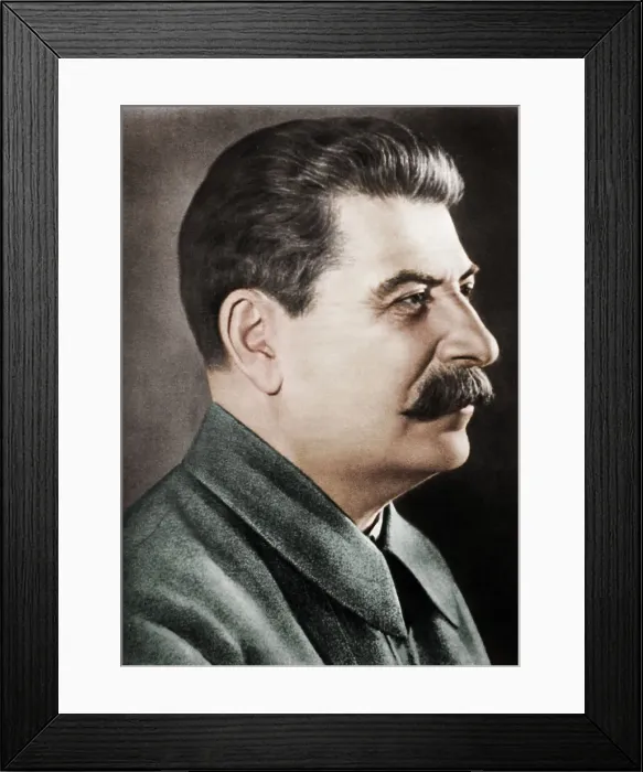 Framed Print : Soviet Premier Joseph Stalin Framed Print : Soviet Premier Joseph Stalin