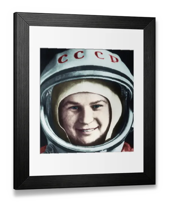 Framed Print : Valentina Tereshkova, First Woman in Space