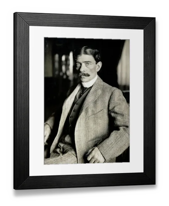 Framed Print : Irish Writer Frank Harris Framed Print : Irish Writer Frank Harris