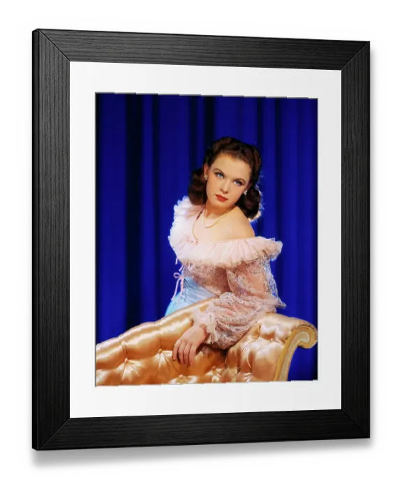 Framed Print : Actress Gloria Jean Framed Print : Actress Gloria Jean