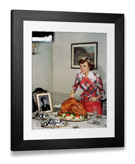 Framed Print : Actress Phyllis Thaxter Framed Print : Actress Phyllis Thaxter